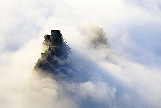 黄山西海大峡谷云海雾凇