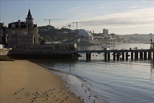 码头,卡斯卡伊斯,葡萄牙