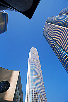 中国,香港,中心,国际金融中心,建筑
