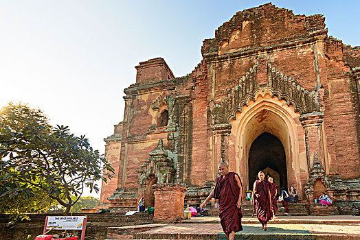 蒲甘,庙宇,僧侣,曼德勒,区域,缅甸