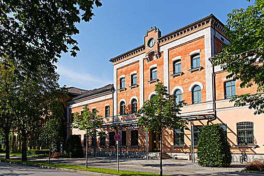市政厅,罗森海姆,上巴伐利亚,巴伐利亚,德国,欧洲
