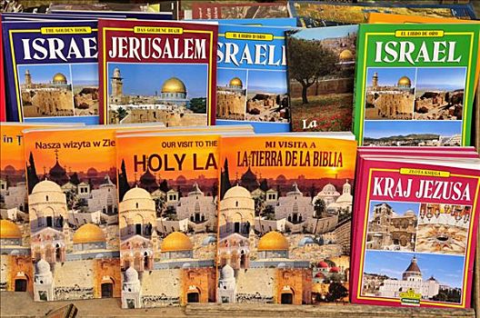 以色列,旅行指南,不同,语言文字,店,历史,中心,耶路撒冷,近东,东方