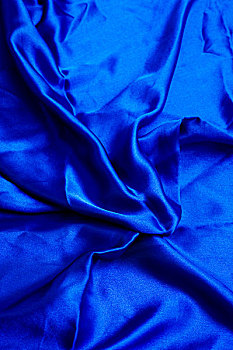 软,蓝色,绸缎,背景