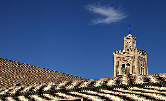 突尼斯,凯鲁万,清真寺,罗马柱
