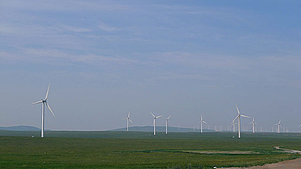 草原风电场