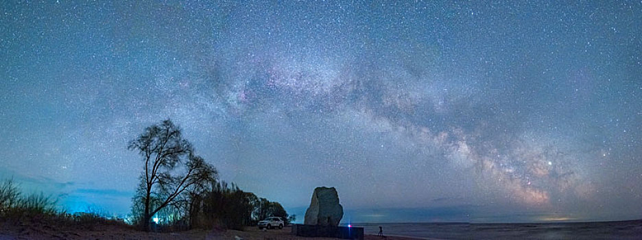 兴凯湖星空银河接片