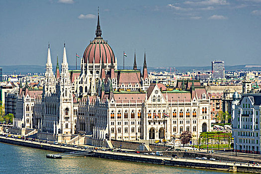 匈牙利,国会大厦,布达佩斯,欧洲