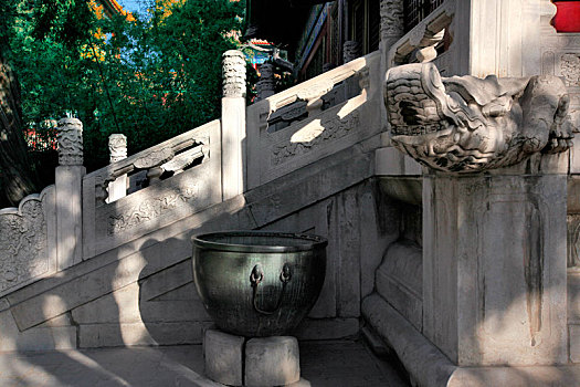 北京故宫钦安殿螭首