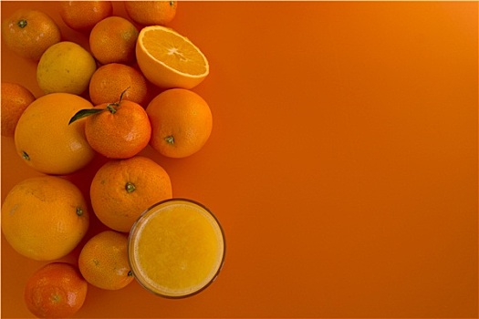 柑橘,背景
