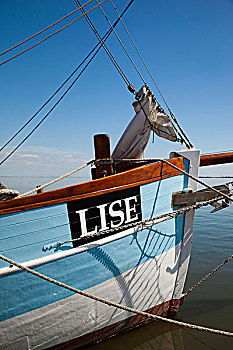 船,切割器具,帆船,丹麦
