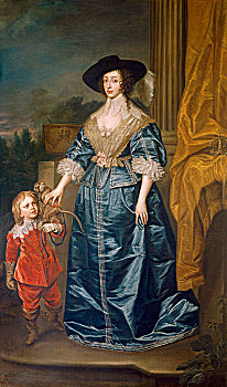 女王,玛丽亚,矮小,17世纪,艺术家,未知