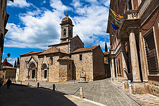 教区教堂,圣奎里克,托斯卡纳,意大利