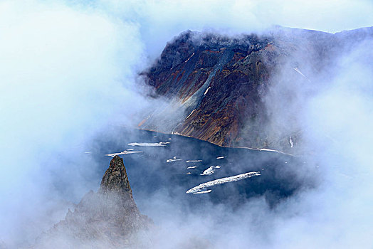 长白山开冰