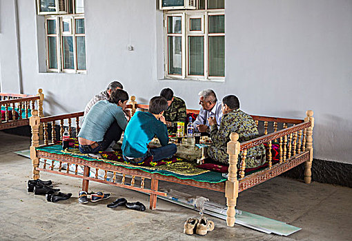 土库曼斯坦,阿什哈巴德,传统,餐馆