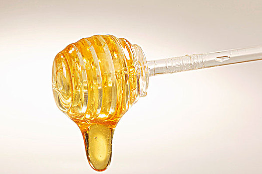蜂蜜,滴下,丙烯酸树脂,勺子