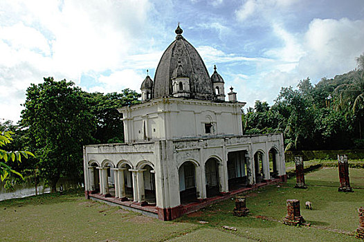 庙宇,孟加拉,七月,2007年