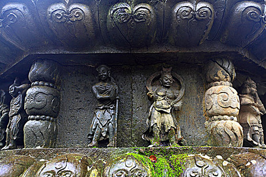 浙江普陀山法雨寺石刻