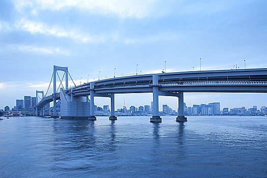 彩虹桥,台场,东京,关东地区,本州,日本