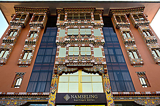 时尚酒店,廷布,不丹,亚洲