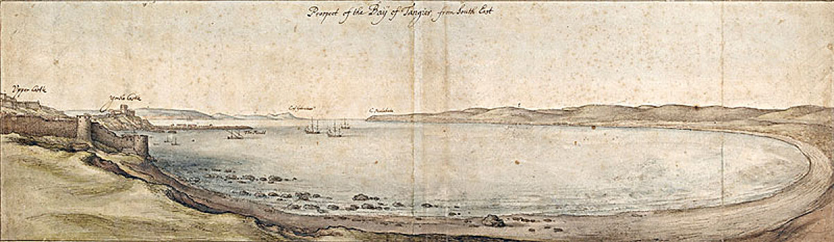 展望,湾,丹吉尔,东南,17世纪中期,艺术家