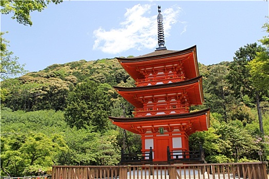 塔,清水寺,京都