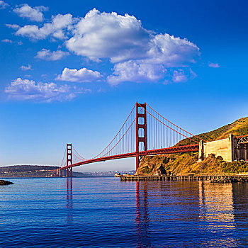 旧金山,金门大桥,加利福尼亚