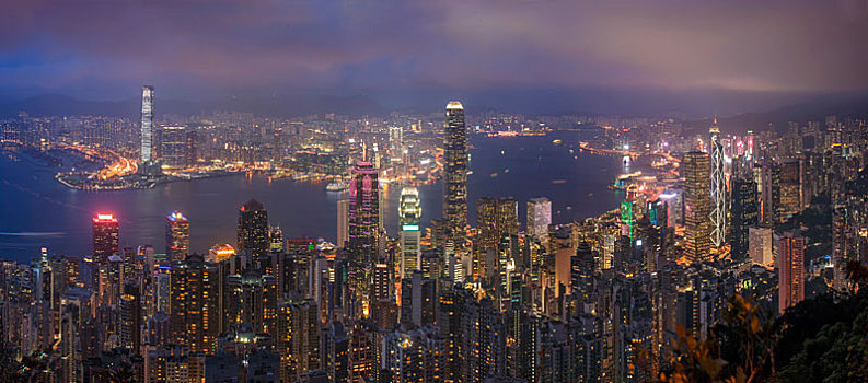 香港夜景