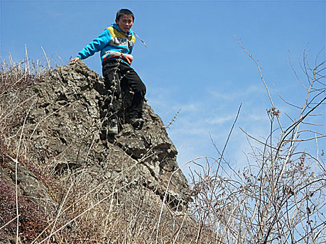 攀登,山峰,云贵高原,运动,锻炼,强身,健体