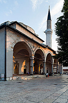 清真寺,萨拉热窝,波斯尼亚,黑塞哥维那