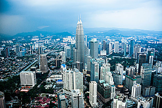 天际线,吉隆坡,马来西亚