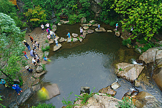 济南九如山瀑布群景区