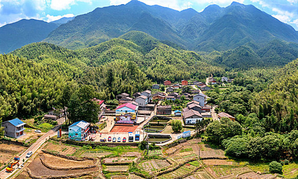 江西金溪,生态山村,秀美如画