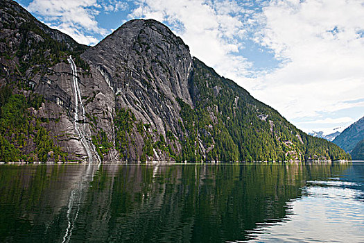 阿拉斯加,小湾,区域,模糊,峡湾,国家纪念建筑,自然荒野区,东南阿拉斯加