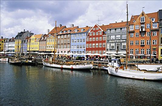 丹麦,哥本哈根,纽哈温运河,港口