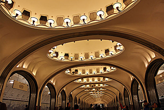 莫斯科地铁穹顶
