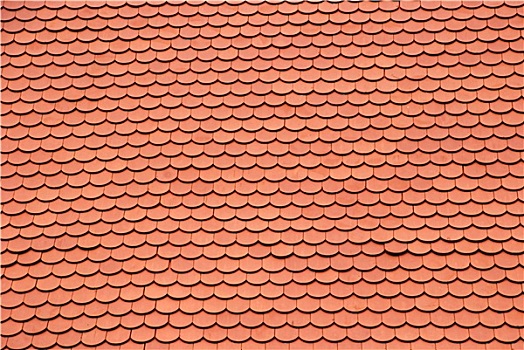 新,红色,屋顶,纹理