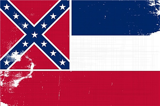 密西西比,低劣,旗帜