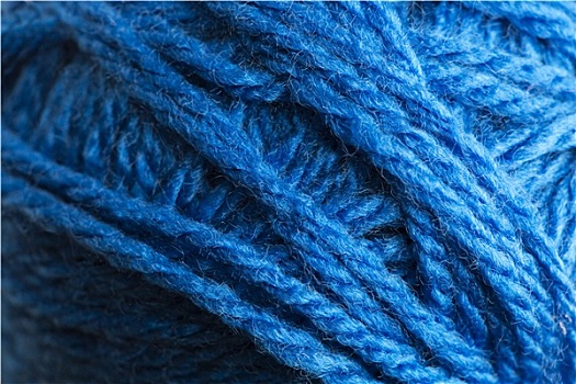 特写,蓝色,毛织品