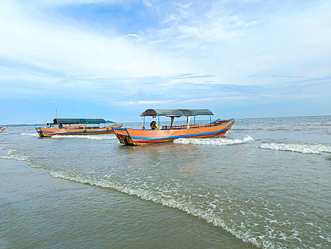 海岛游,海上日出