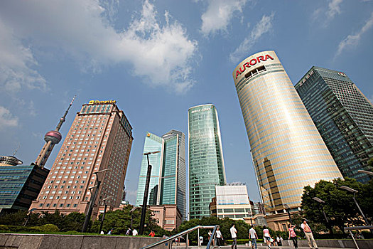 摩天大楼,浦东,上海,中国
