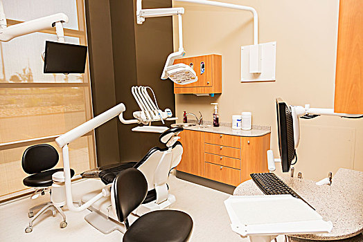 检查室,现代,牙科诊所,埃德蒙顿,艾伯塔省,加拿大