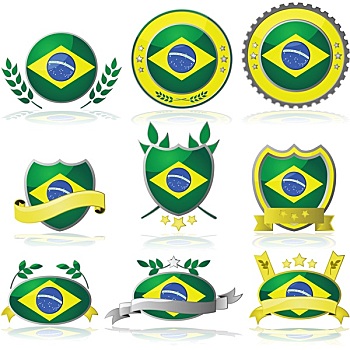 巴西,徽章
