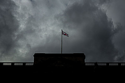 英国国旗,白金汉宫