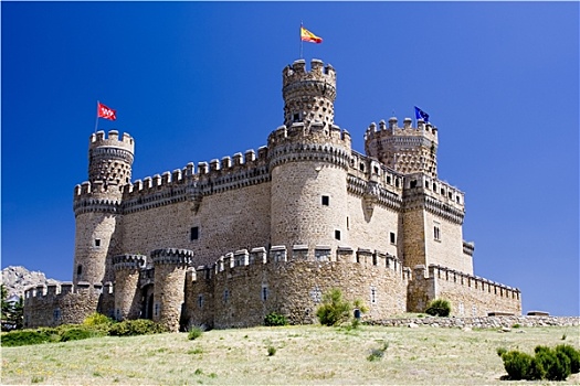 中世纪,西班牙,城堡