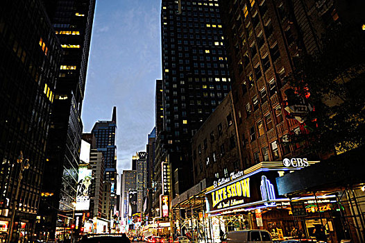 百老汇,剧院,曼哈顿,纽约,美国,北美