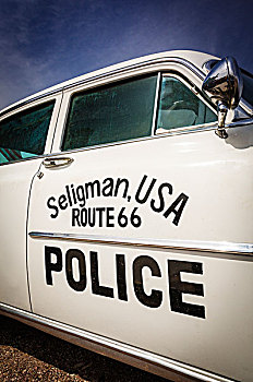 警车,历史,66号公路,塞利格曼,亚利桑那,美国