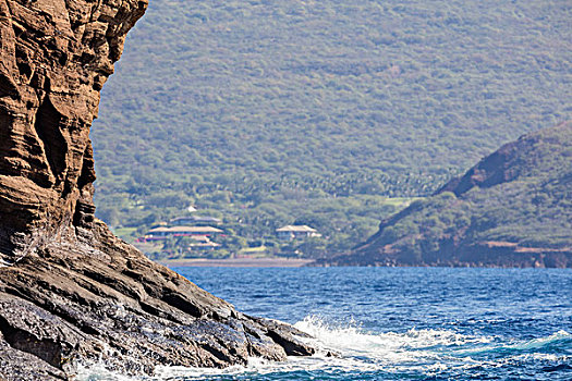 海洋,岩石,悬崖