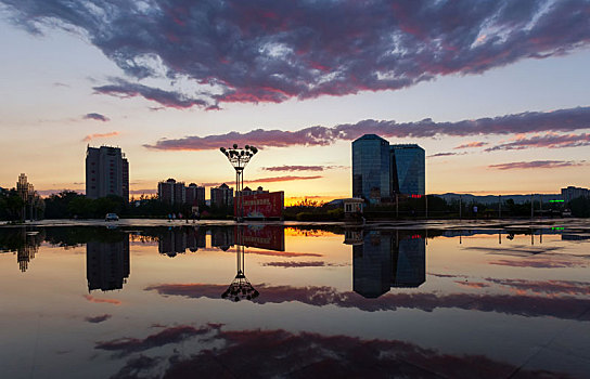 北京市石景山区城市风景