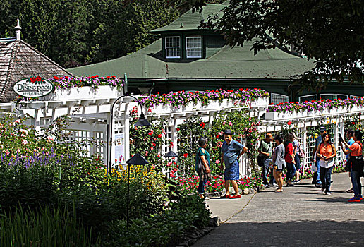 加拿大卑诗省省会所在地的维多利亚,布查德花园