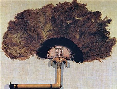 象牙制品,狂热,鸵鸟,羽毛,墓地,图坦卡蒙,公元前14世纪